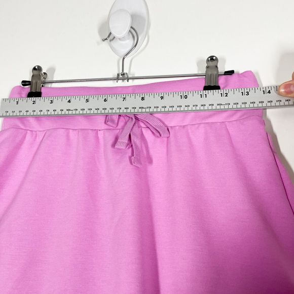 Wild Fable Active Mini Tennis Skirt Women’s Pink Knit A-Line‎ Stretch Drawstring - Picture 5 of 11